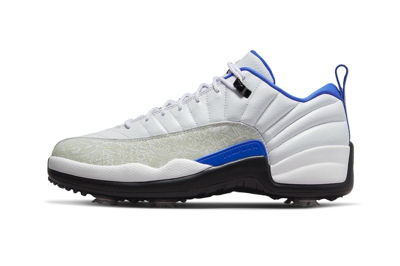 air jordan 12 low golf game royal white black DM9015 105 release date info store list buying guide photos price 