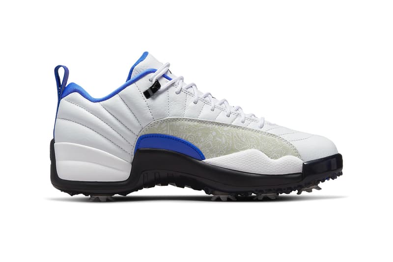 air jordan 12 low golf game royal white black DM9015 105 release date info store list buying guide photos price 