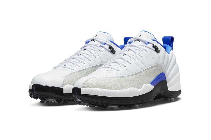 air jordan 12 low golf game royal white black DM9015 105 release date info store list buying guide photos price 