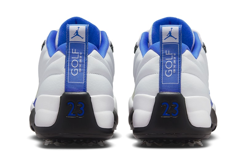 air jordan 12 low golf game royal white black DM9015 105 release date info store list buying guide photos price 