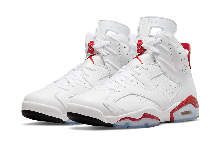 Official Images of the Air Jordan 6 "Red Oreo"