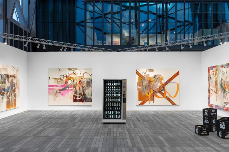 Albert Oehlen Brought His Ultra-Caffeinated “Cofftea” Beverage to Frieze New York