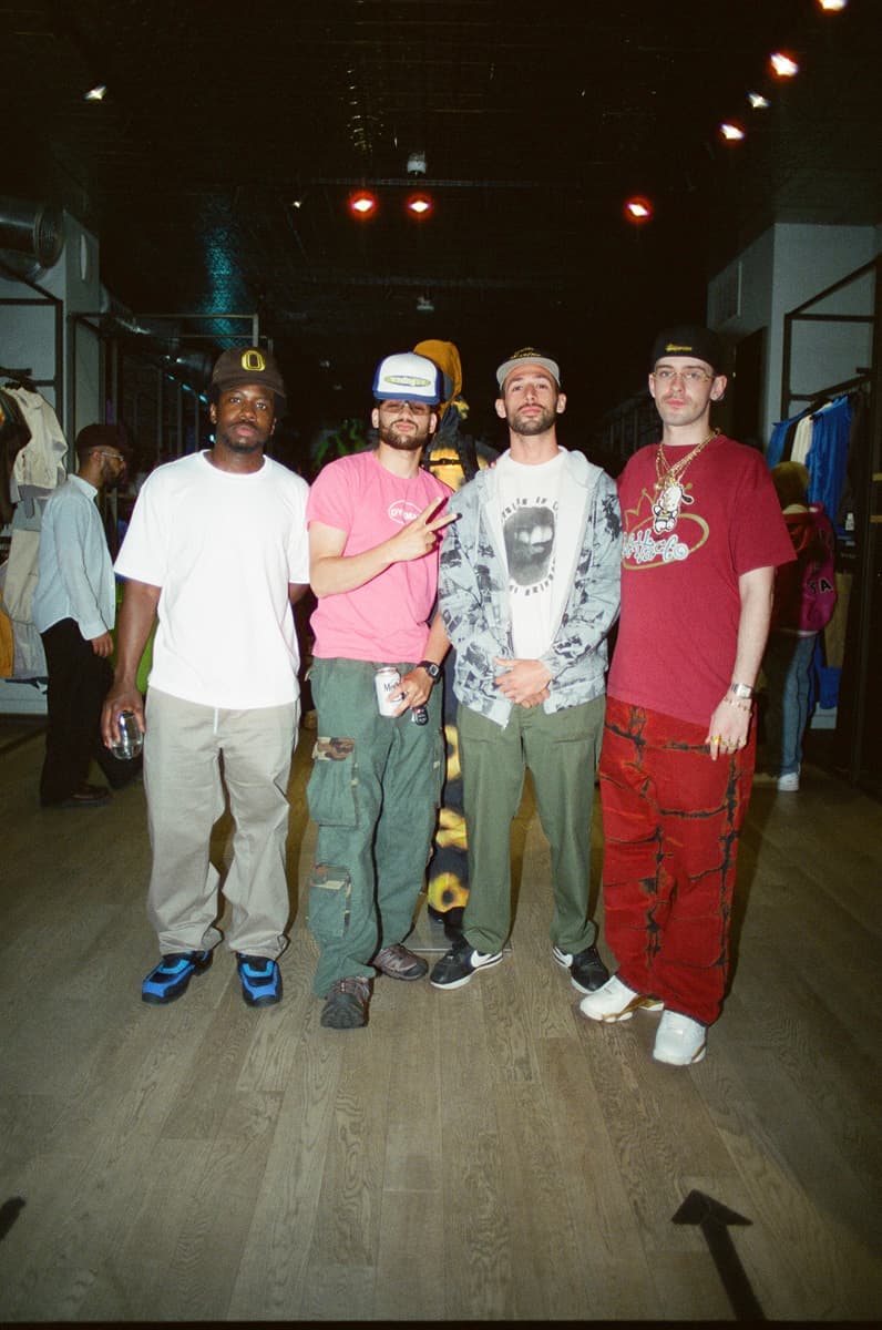 artistic gorp gore-tex art collaboration event launch video dominguez corp ally bo airbrush dart frog arc soho new york