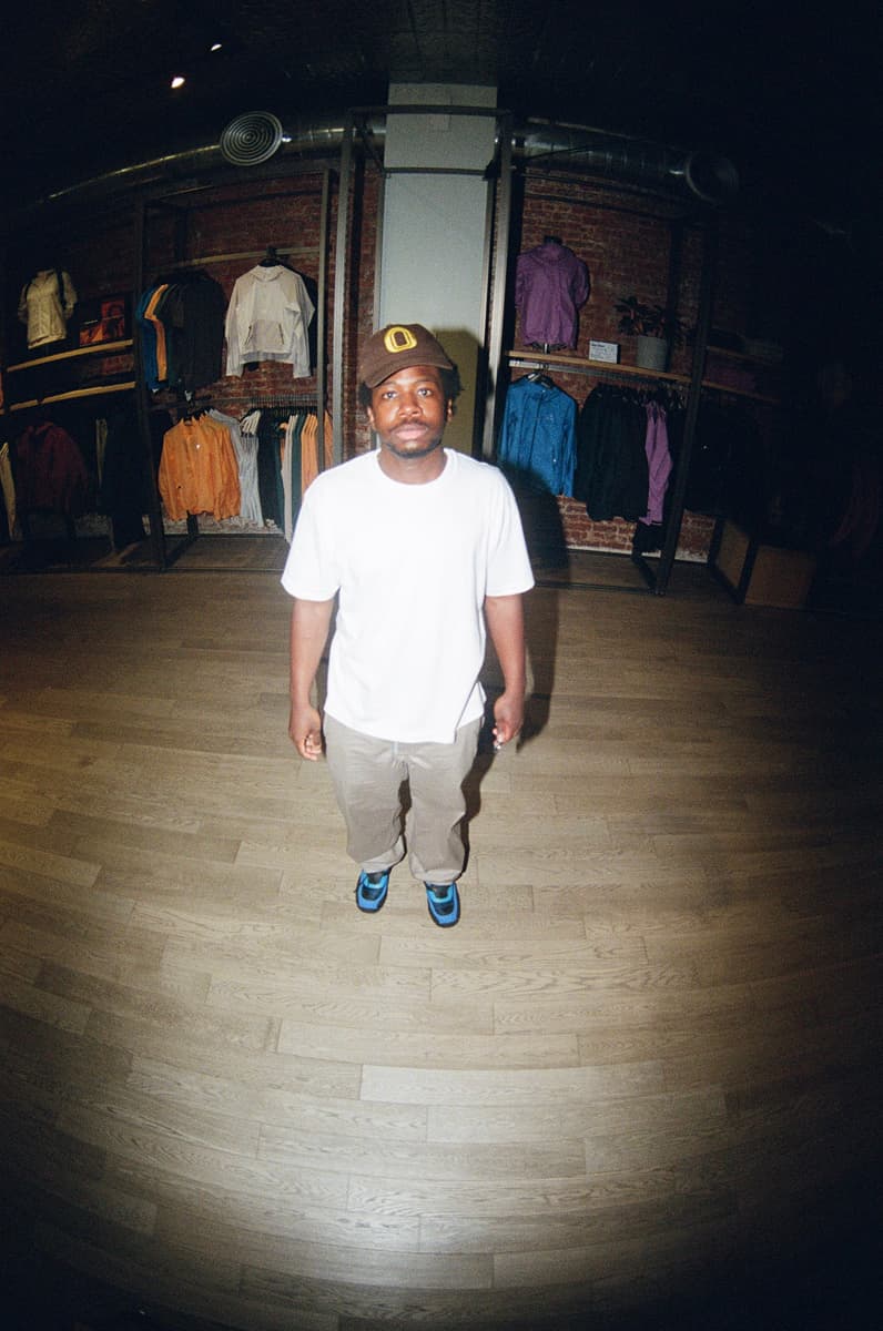 artistic gorp gore-tex art collaboration event launch video dominguez corp ally bo airbrush dart frog arc soho new york