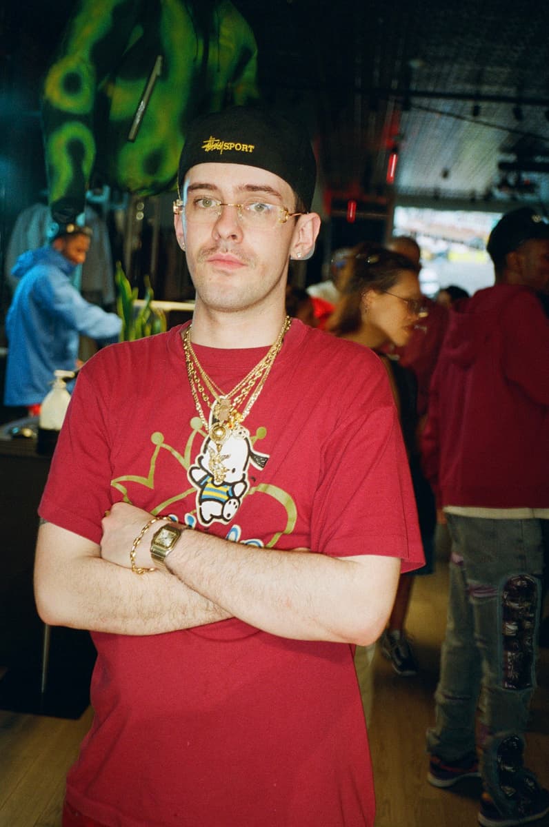 artistic gorp gore-tex art collaboration event launch video dominguez corp ally bo airbrush dart frog arc soho new york
