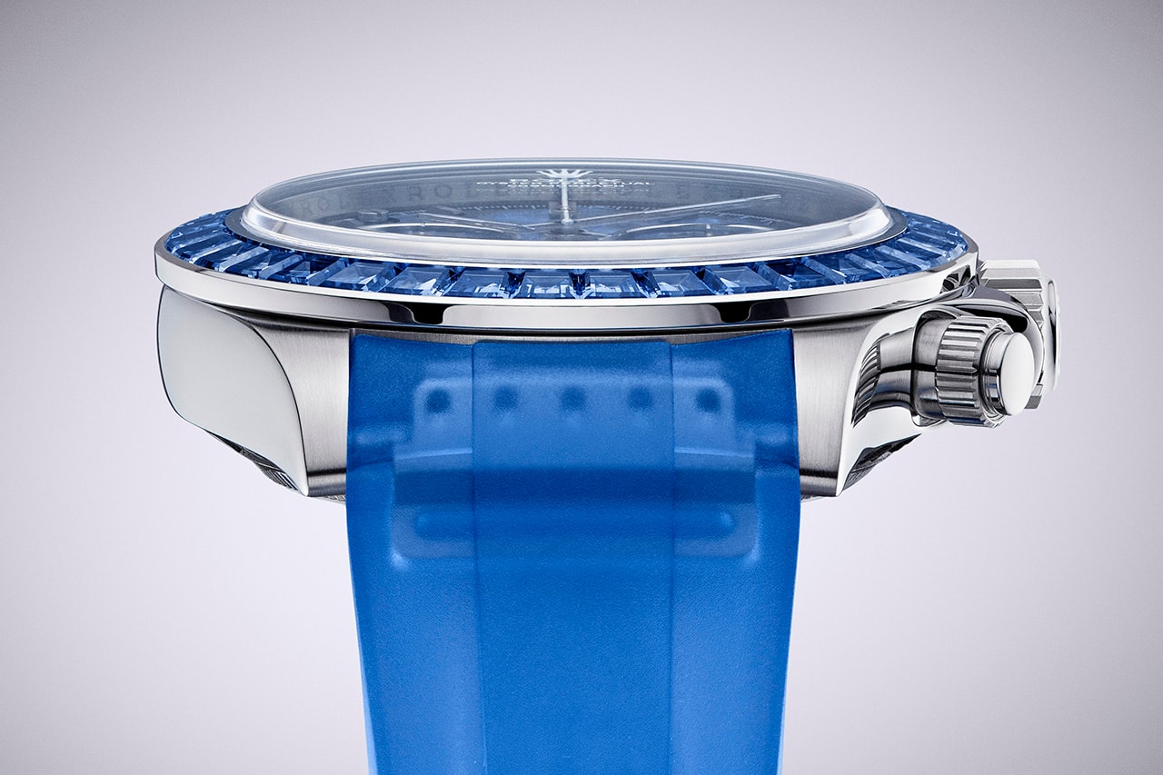 Geneva Customization House Transforms Rolex Daytona Based on Icy Blue Glacial Landscape