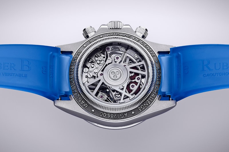 Geneva Customization House Transforms Rolex Daytona Based on Icy Blue Glacial Landscape