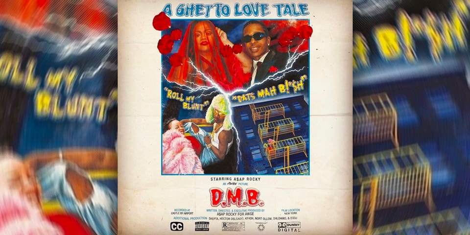 ASAP Rocky D.M.B. Single Cover