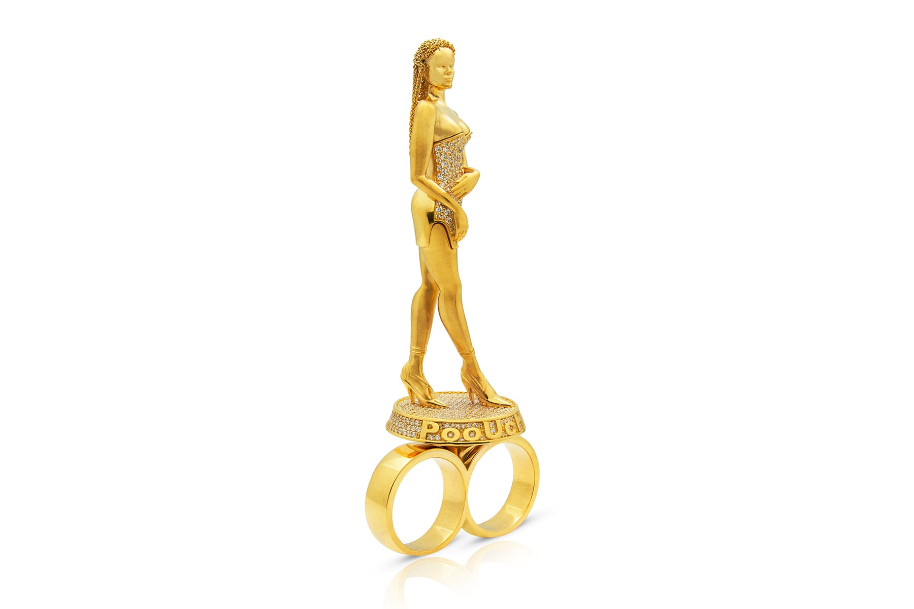 Buy Gold Pearl Ring 18K Gold Signet Ring Men Golden Pinky Rings for Men  Plain Gemstone Ring Silver Rings for Men Mens Jewelry Gifts Online in India  - Etsy