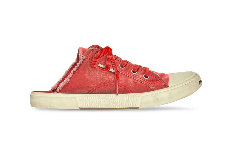 Balenciaga Paris Sneaker Release Information Mule Slip On High Tops Distressed Demna Gvasalia 