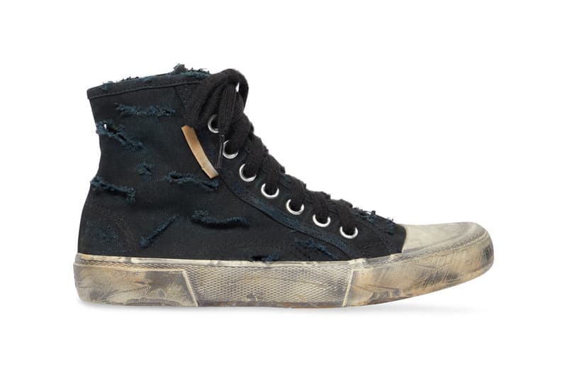 Balenciaga Paris Sneaker Release Information Mule Slip On High Tops Distressed Demna Gvasalia 