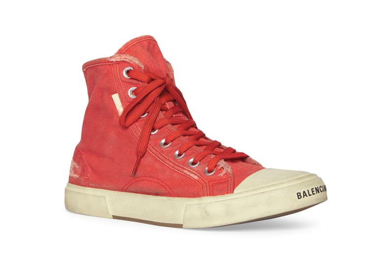 Balenciaga Paris Sneaker Release Information Mule Slip On High Tops Distressed Demna Gvasalia 