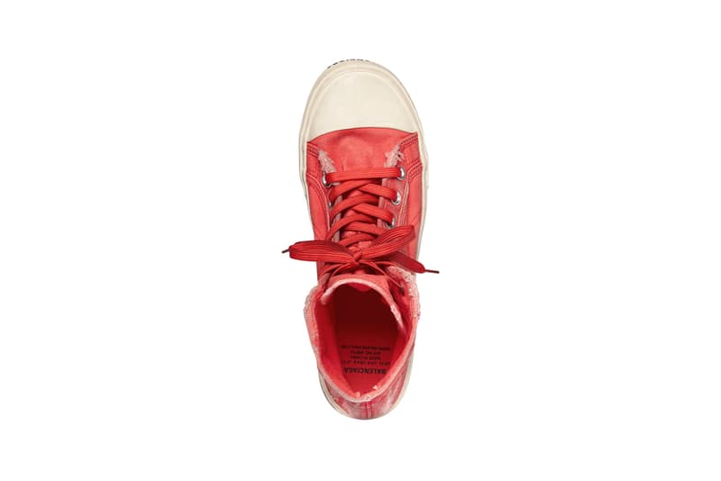 Balenciaga Paris Sneaker Release Information Mule Slip On High Tops Distressed Demna Gvasalia 