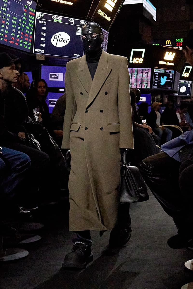 Balenciaga x adidas Collaboration Comes to Life in New York Stock Exchange Runway Show for Spring 2023