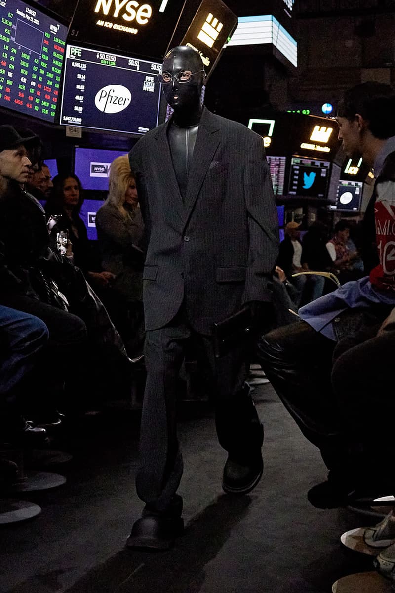 Balenciaga x adidas Collaboration Comes to Life in New York Stock Exchange Runway Show for Spring 2023