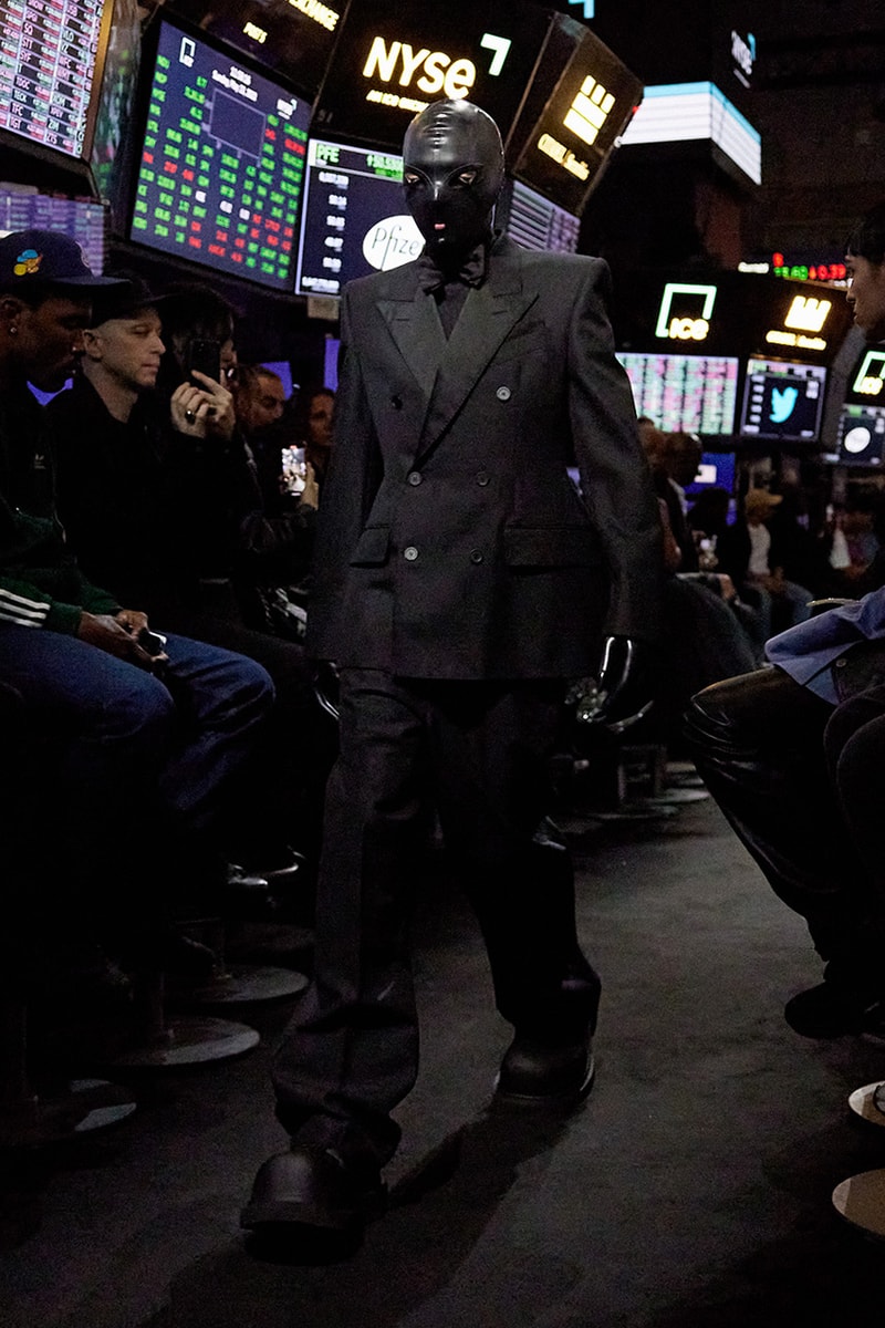 Balenciaga x adidas Collaboration Comes to Life in New York Stock Exchange Runway Show for Spring 2023