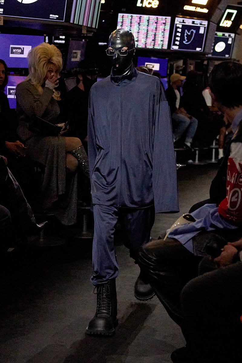 Balenciaga x adidas Collaboration Comes to Life in New York Stock Exchange Runway Show for Spring 2023