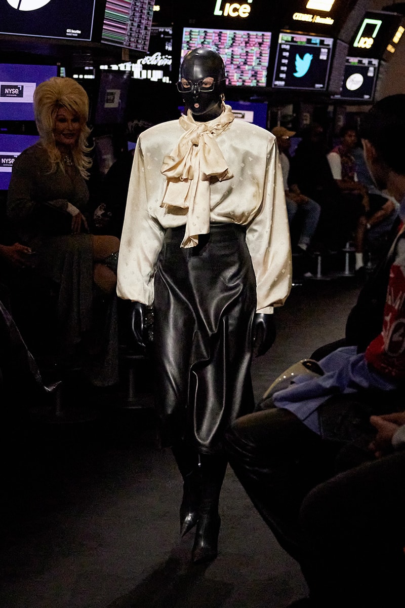 Balenciaga x adidas Collaboration Comes to Life in New York Stock Exchange Runway Show for Spring 2023