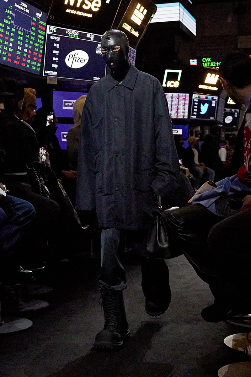 Balenciaga x adidas Collaboration Comes to Life in New York Stock Exchange Runway Show for Spring 2023