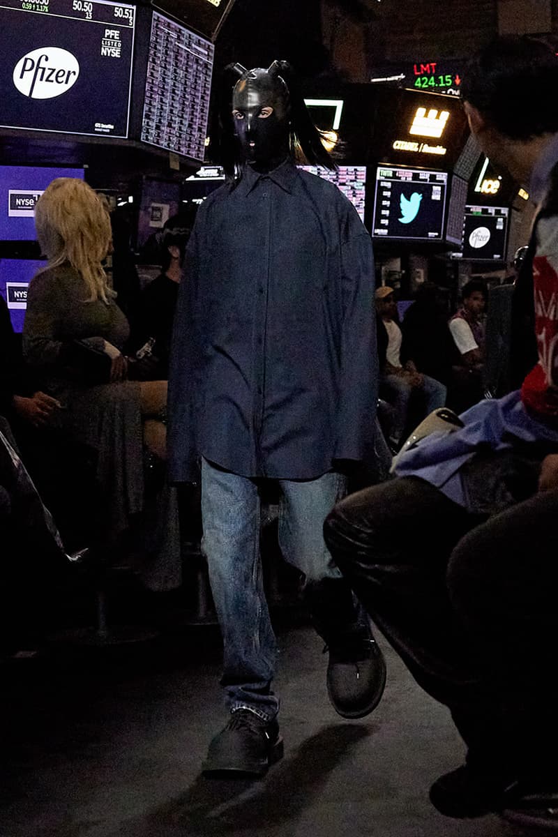 Balenciaga x adidas Collaboration Comes to Life in New York Stock Exchange Runway Show for Spring 2023