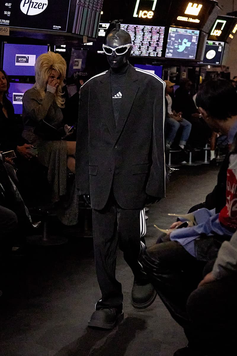 Balenciaga x adidas Collaboration Comes to Life in New York Stock Exchange Runway Show for Spring 2023