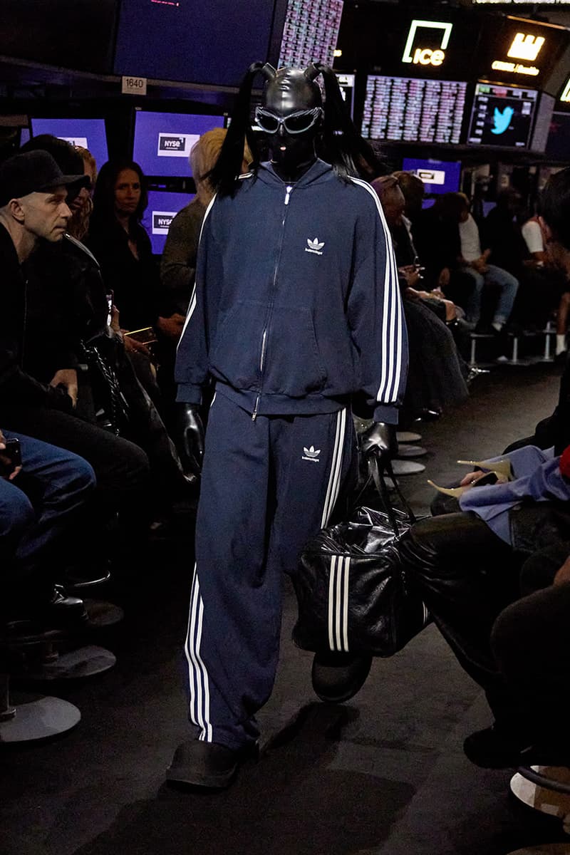 Balenciaga x adidas Collaboration Comes to Life in New York Stock Exchange Runway Show for Spring 2023