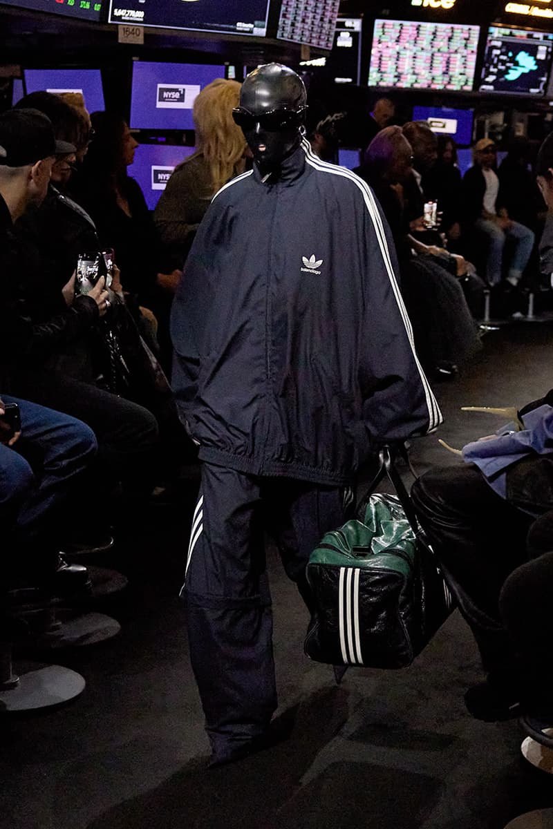 Balenciaga x adidas Collaboration Comes to Life in New York Stock Exchange Runway Show for Spring 2023