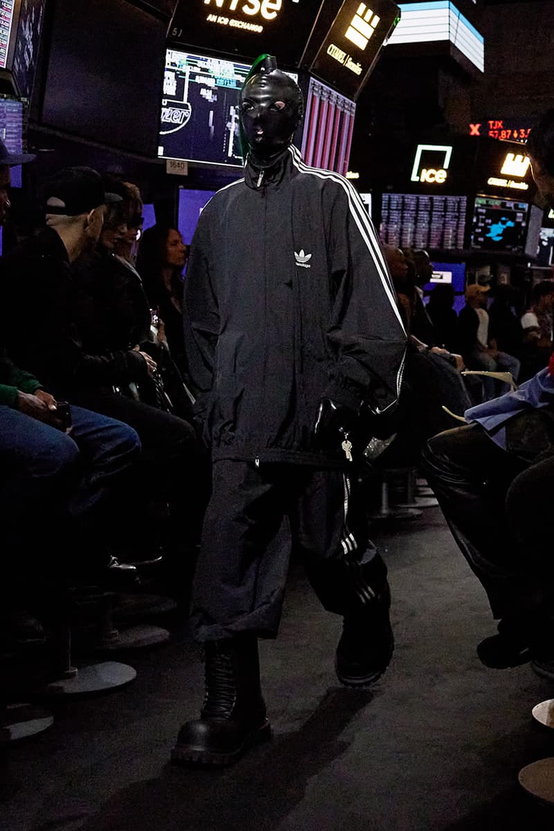 Balenciaga x adidas Collaboration Comes to Life in New York Stock Exchange Runway Show for Spring 2023