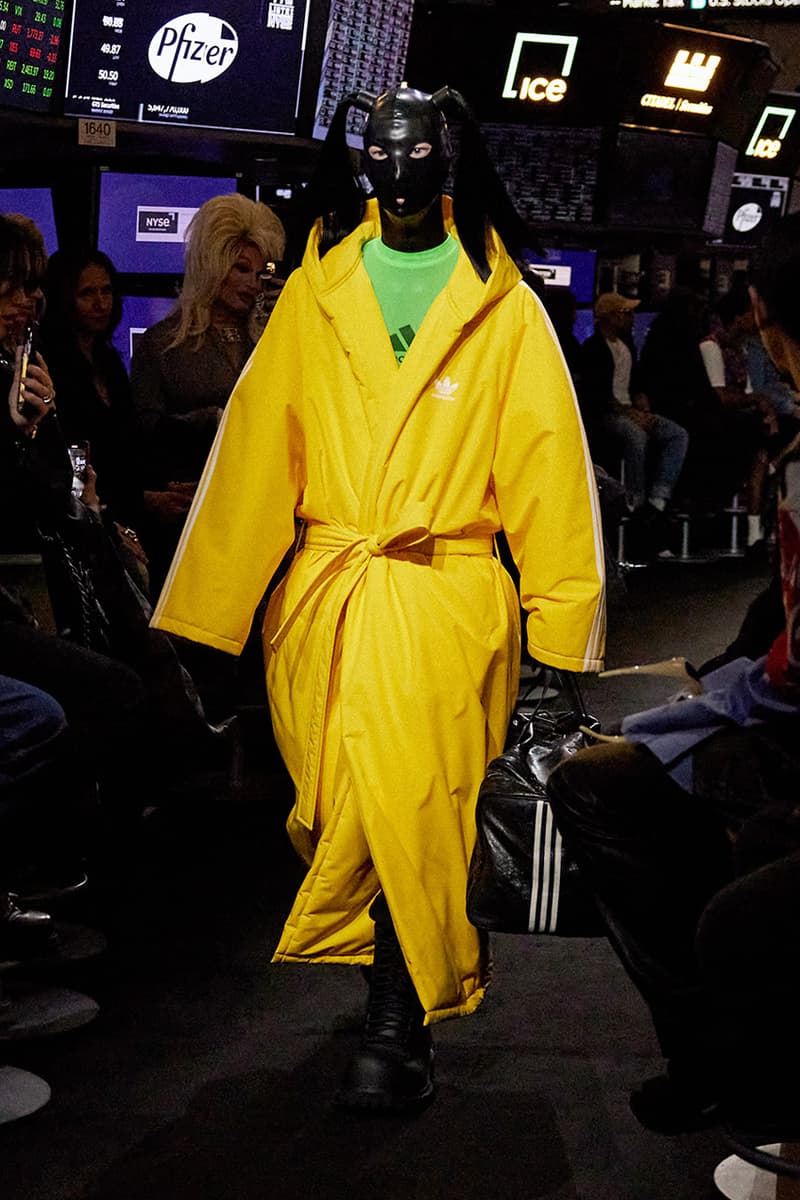 Balenciaga x adidas Collaboration Comes to Life in New York Stock Exchange Runway Show for Spring 2023