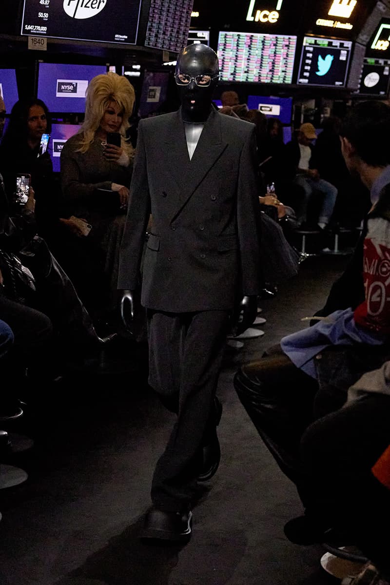 Balenciaga x adidas Collaboration Comes to Life in New York Stock Exchange Runway Show for Spring 2023