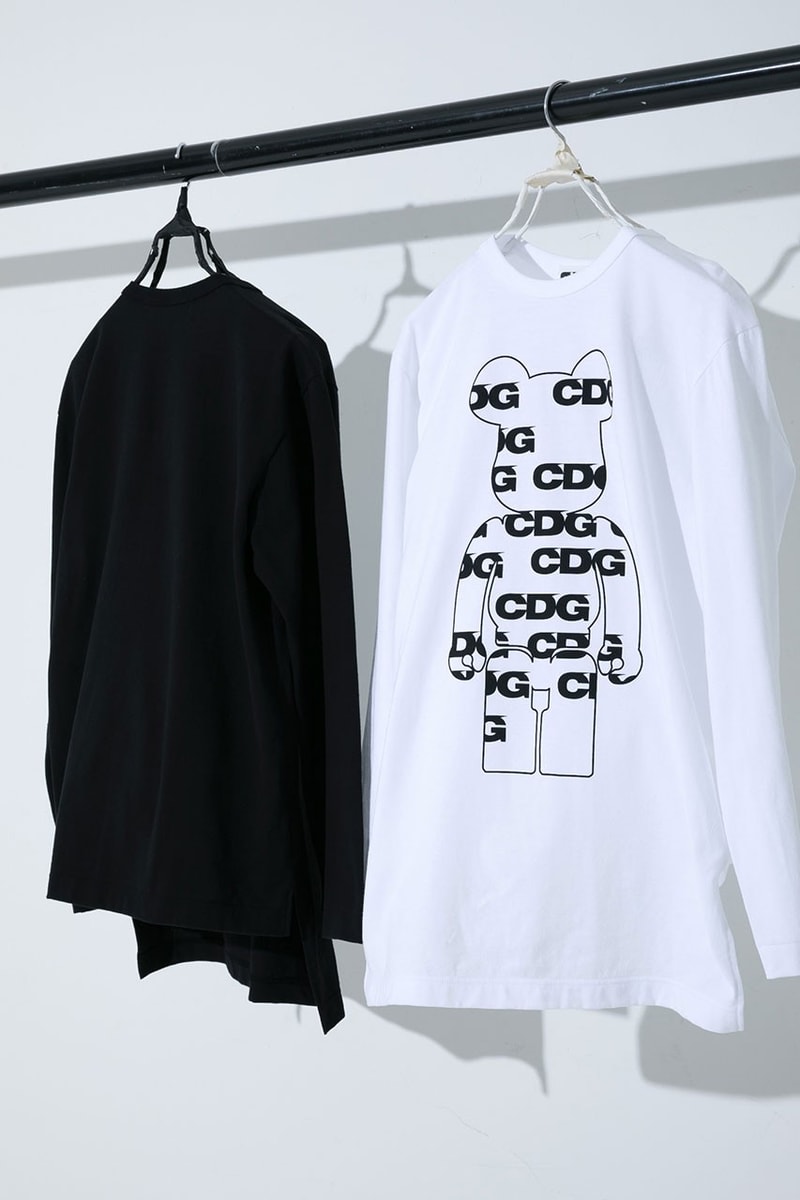 BEARBRICK x CDG Reveals Limited Edition T-Shirts