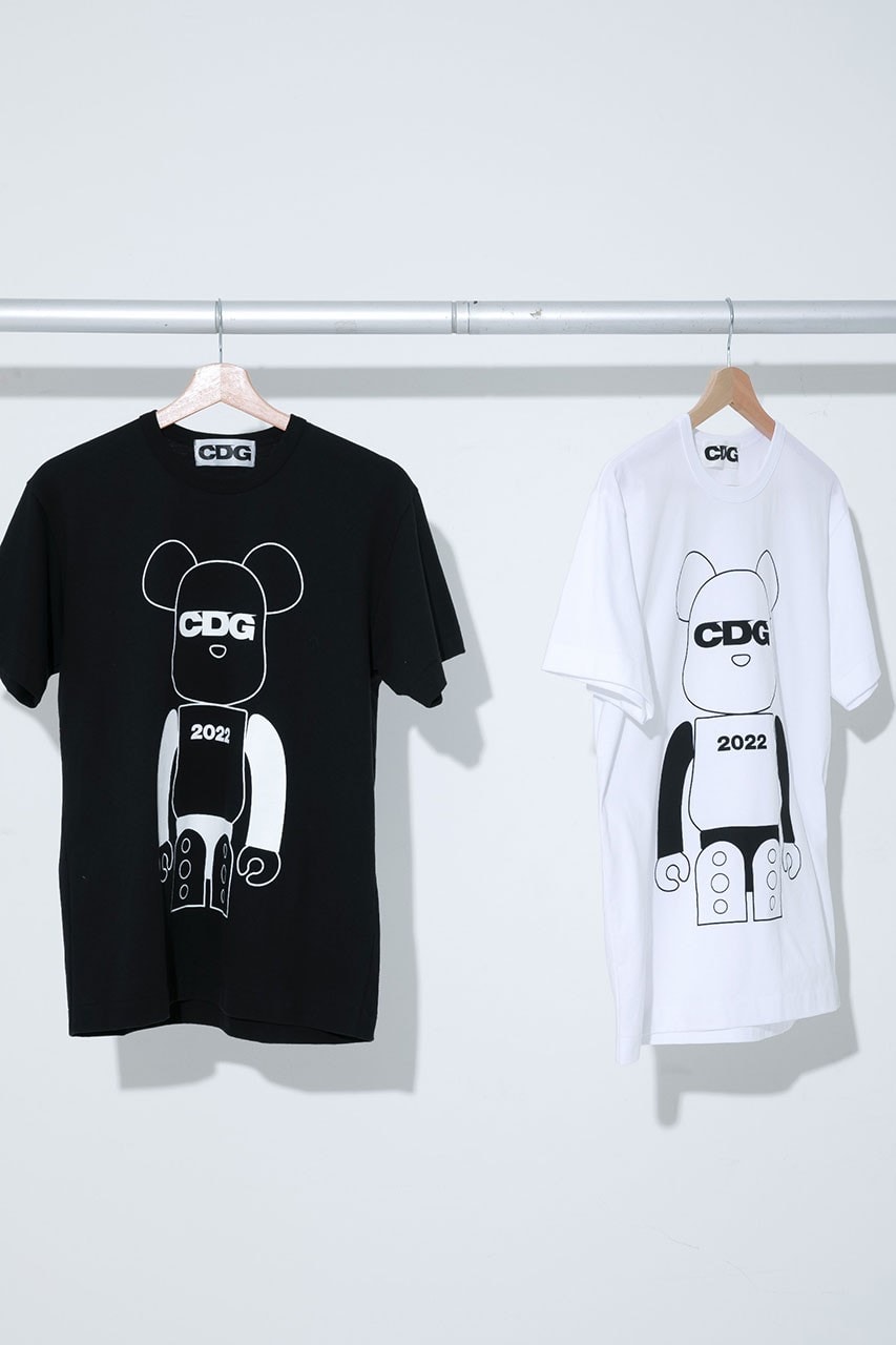 BEARBRICK x CDG Reveals Limited Edition T-Shirts