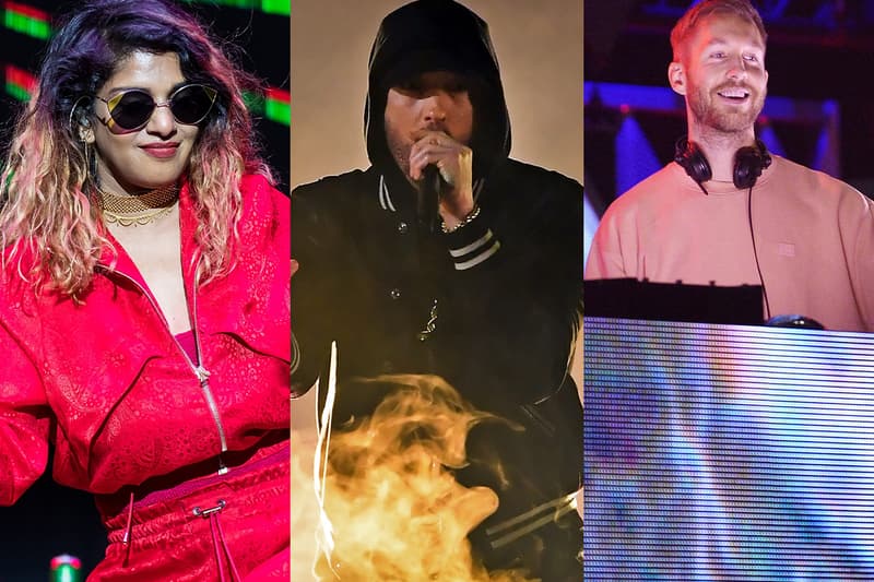 Best New Tracks Eminem M.I.A. Calvin Harris dua lipa young thug chance the rapper alex g wallice fireboy sky ferreira kehlani 070 shake rick hyde