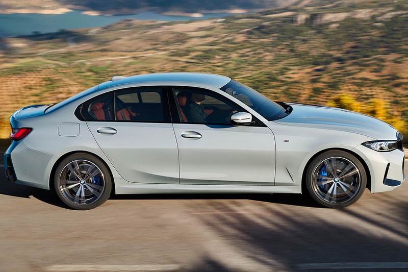 bmw 3 series 2023 release model redesign front grille bumper infotainment screen system cabin update sedan