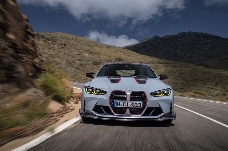 bmw 2023 m4 csl nurburgring nordschleife lap time fastest production car 543 horsepower competition sport lightweight 3640 pounds