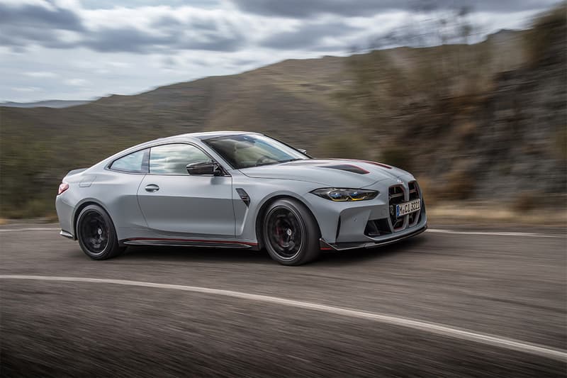bmw 2023 m4 csl nurburgring nordschleife lap time fastest production car 543 horsepower competition sport lightweight 3640 pounds