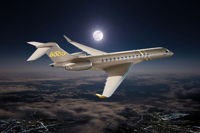 Bombardier Global 8000 private business jet info luxury travel aviation jets airplanes 