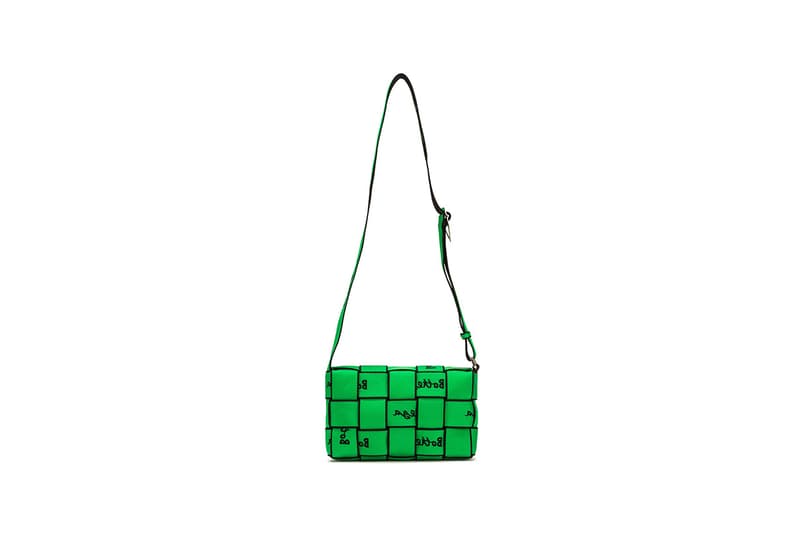 Bottega Veneta Webbing Cassette Bag Parakeet Green Bottega Green Daniel Lee Matthieu Blazy HBX Release Information