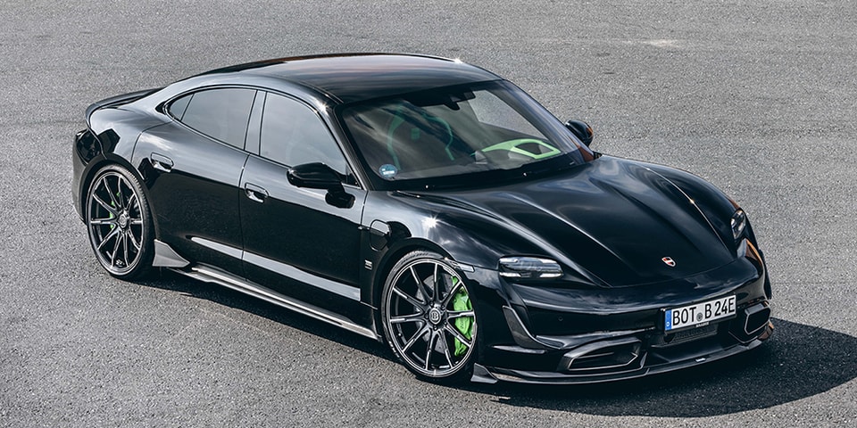 Brabus Modifies Electric Porsche Taycan Turbo S