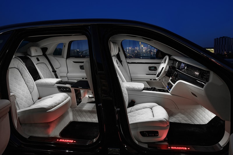 Brabus Rolls-Royce Ghost MASTERPIECE Interior Body Kit Upgrades British Luxury Executive Car Power Twin Turbo V12 Engine