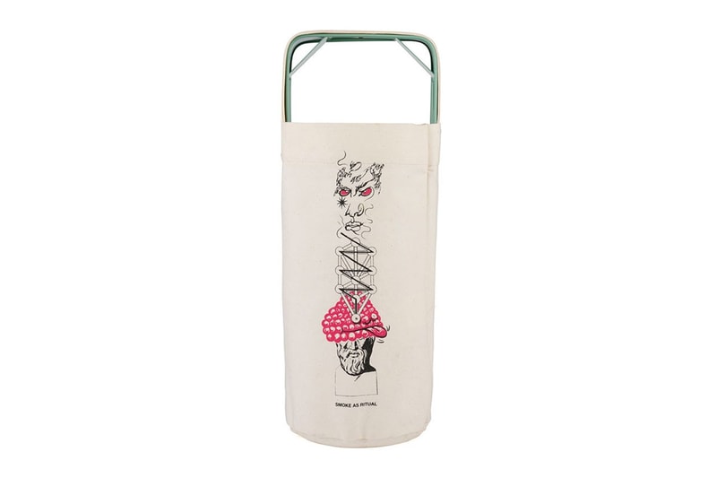 Brain Dead Kuumba harajuku dover street market incense burner sticks mint green artwork pink release info date price 