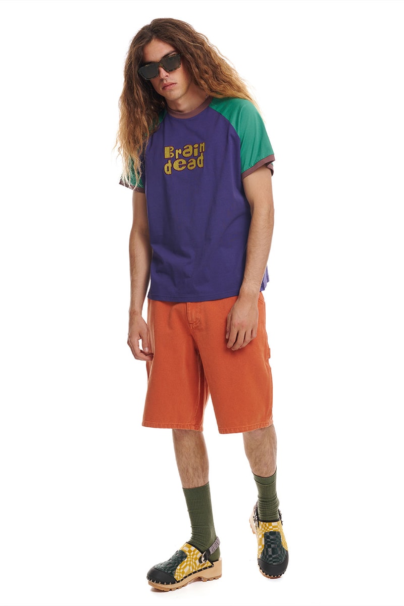 Brain Dead Summer 2022 Collection Release Info Buy Price HBX Vintage Retro 70s 90s T-Shirts Hoodie Trousers Shorts Raglan Shirts Baby Tees Skirts