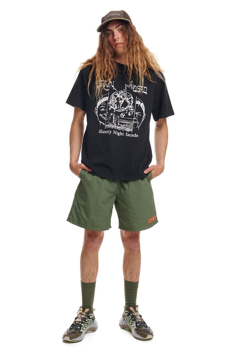 Brain Dead Summer 2022 Collection Release Info Buy Price HBX Vintage Retro 70s 90s T-Shirts Hoodie Trousers Shorts Raglan Shirts Baby Tees Skirts