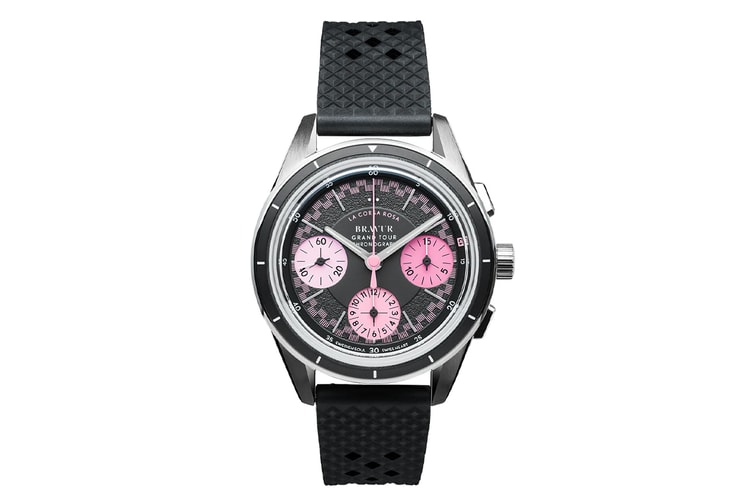 Bravur Updates Its La Corsa Rosa Chronograph for 2022
