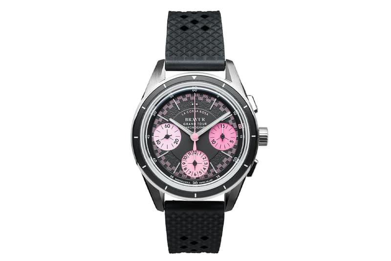 bravur the grand tour series la corsa rosa 2022 model update sellita sw511b automatic chronograph limited edition 