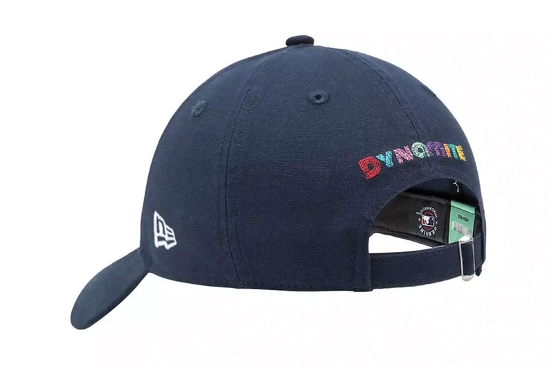 BTS Reveals Three-Way Collaboration With MLB and New Era Offering album themed Yankees Red Sox Dodgers gear t shirt cap bucket hat butter dynamite black swan release info date price 