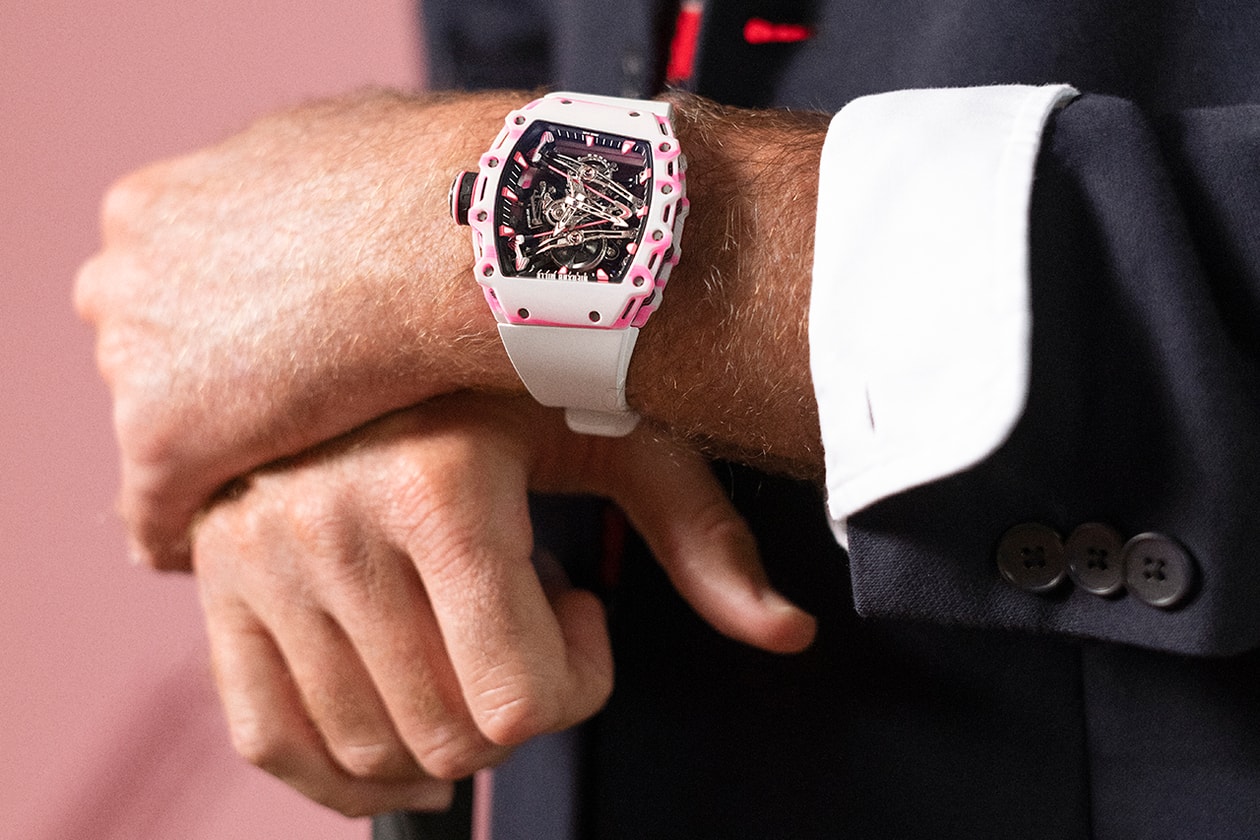 Richard Mille Creates Shock Resistant Tourbillon In Lucky Shade Of Bubba Watson Pink