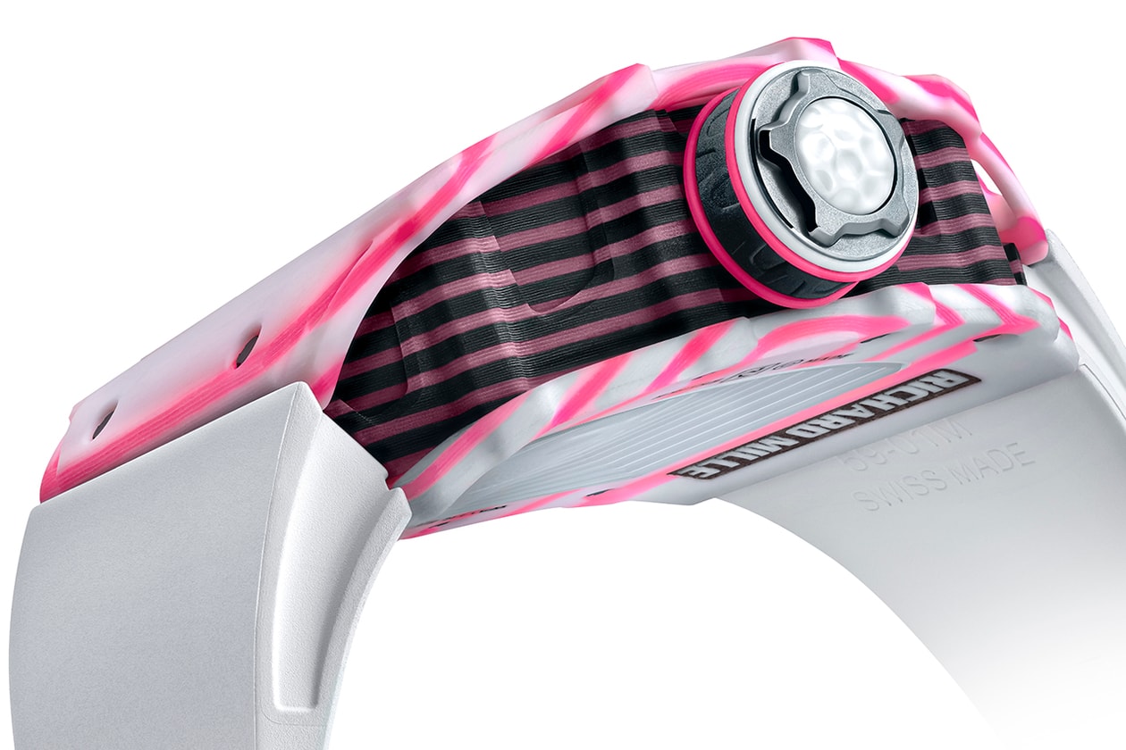 Richard Mille Creates Shock Resistant Tourbillon In Lucky Shade Of Bubba Watson Pink