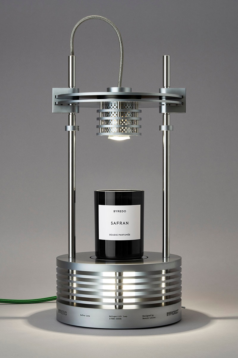 Byredo Teams up with Benoit Lalloz on "Infra Luna" Candle Warmer