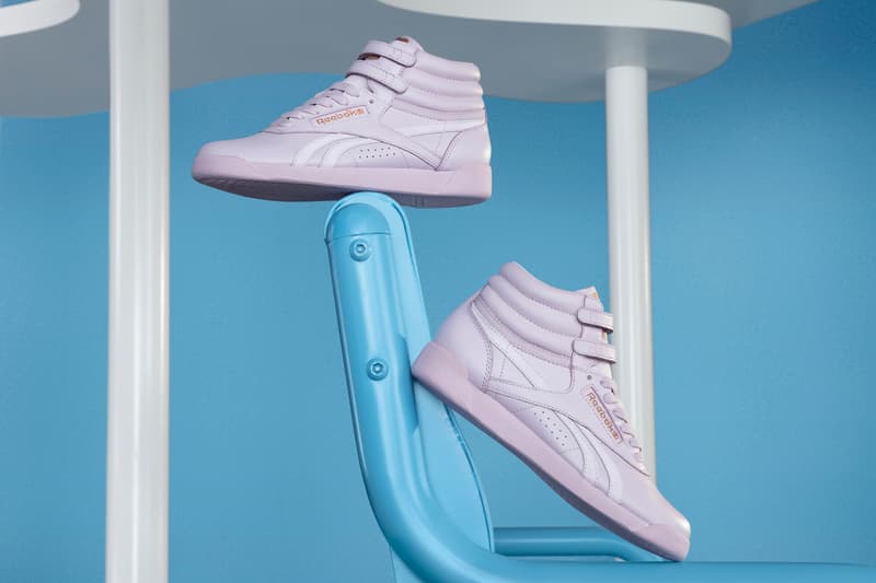 Cardi B Reebok Let Me Be Enchanted Collection Classic Leather Freestyle Hi Fur Jacket Leotard release date info store list buying guide photos price